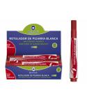 Bismark Rotulador para Pizarra - Tinta a Base de Alcohol - Punta Media de Fibra Acrilica - Punta Redonda - Color Rojo