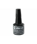 Horse Bote de Tinta para Tampon 30ml - Sin Aceite - Color Negro