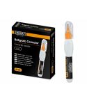 Ingraf Boligrafo Corrector 8ml - Punta Metalica Fina - Secado Rapido - Forma Ergonomica