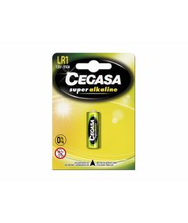 Cegasa Super Alkaline LR1 Pila de Alta Tecnologia - Fiabilidad - Elevado Rendimiento - Maximas Prestaciones - Color Varios