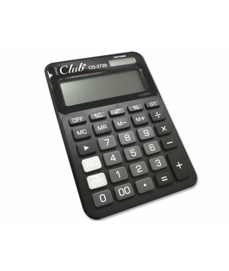 Ingraf CD-2720-12 Calculadora de 12 Digitos - 4 Teclas de Memoria - Tecla de Doble Cero - Calculo de Porcentaje - Tecla de Suma 