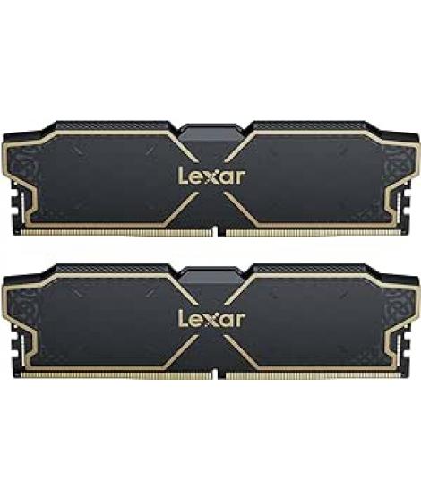 Lexar Thor Modulo de Memoria RAM DDR5 - 16GB - 6000 Mhz - CL32 - 1.25V - UDIMM - Disipador de Calor - Iluminacion RGB