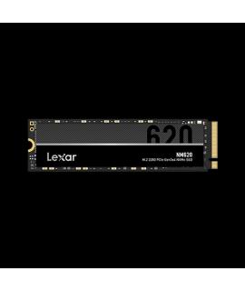 Lexar NM620 SSD 1TB PCIE Gen3x4 NVME - Velocidades de Lectura hasta 3500 MB/S - Escritura hasta 3000 MB/S - Tecnologia LDPC - Ba