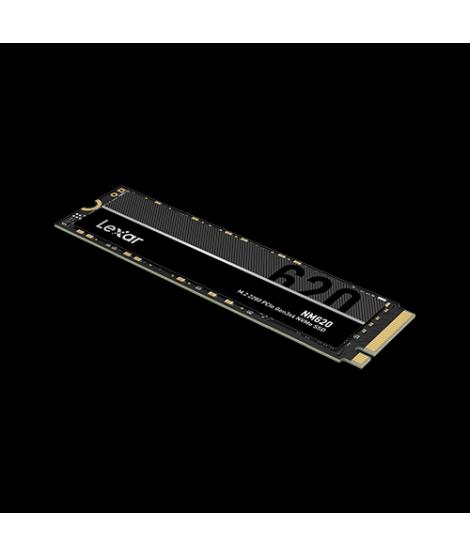 Lexar NM620 SSD 256GB PCIE Gen3x4 NVME - Velocidades de Lectura hasta 3500 MB/S - Tecnologia LDPC - Bajo Consumo de Energia