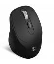 Subblim Confort Ergo Dual Raton Inalambrico Bluetooth, USB 2.4GHz 2400dpi - 5 Botones - Uso Diestro - Color Negro