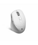 Subblim Confort Ergo Dual Raton Inalambrico Bluetooth, USB 2.4GHz 2400dpi - 5 Botones - Uso Diestro - Color Blanco