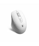 Subblim Curve Ergo Dual Raton Inalambrico Bluetooth, USB 2.4GHz 1600dpi - 5 Botones - Uso Diestro - Color Blanco