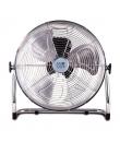 Muvip Ventilador Industrial de Suelo - 55W - 3 Velocidades - Color Plata