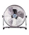 Muvip Ventilador Industrial de Suelo - 55W - 3 Velocidades - Color Plata