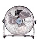 Muvip Ventilador Industrial de Suelo - 80W - 3 Velocidades - Color Plata