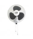 Muvip Ventilador de Pared - 45W - 3 Velocidades - Color Blanco