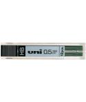 Uni-ball UL-1405 Pack de 12 Minas 0.5mm HB - Color Grafito