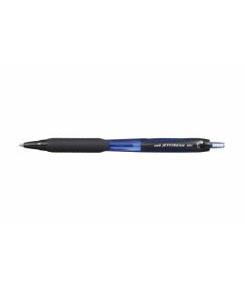 Uni-ball JetStream SXN-101-07 Boligrafo de Tinta - Punta de Bola 0.7mm - Secado Instantaneo - Ideal para Zurdos - Color Azul