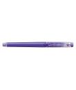 Uni-ball UF-222 Roller de Gel Borrable - Punta de Bola 0.7mm - Tinta Termosensible - Doble Goma de Borrado - Color Violeta