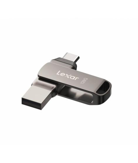 Lexar D400 JumpDrive Dual Drive Memoria USB 3.1 Type-C 128GB - Transferencias Rapidas hasta 130MB/s - Compatible con USB Type-C 