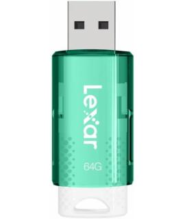 Lexar JumpDrive S60 Memoria USB 64GB - Compacta y Portatil - Transferencias Estandar USB 2.0 - Plug and Play - Color verde