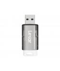 Lexar JumpDrive S60 Memoria USB 128GB - Compacta y Portatil - Interfaz USB 2.0 - Construccion Duradera - Color Blanco