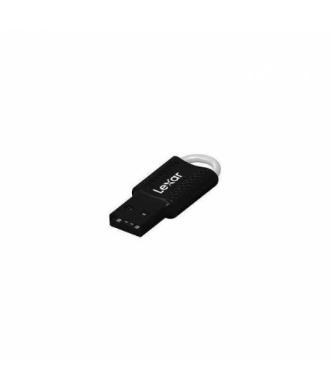 Lexar JumpDrive V40 Memoria USB 128GB - Almacenamiento Portatil - Interfaz USB 2.0 - Diseño Compacto y Duradero - Color Negro