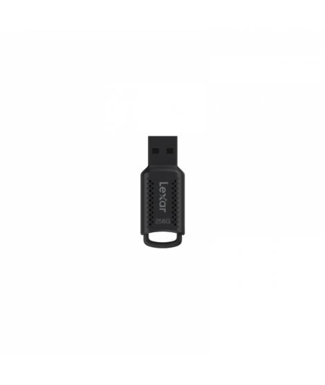 Lexar JumpDrive V40 Memoria USB 256GB - Almacenamiento Amplio - Interfaz USB 2.0 - Diseño Compacto y Portatil - Color Negro