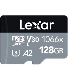 Lexar Professional 1066x Tarjeta de Memoria microSDXC UHS-I 128GB - Velocidades de Lectura hasta 160MB/s - Escritura hasta 120MB