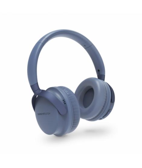 Energy Sistem Style 3 Denim Auriculares Bluetooth - Cubre Toda la Superficie del Oido - 25 Horas de Musica - Color Azul