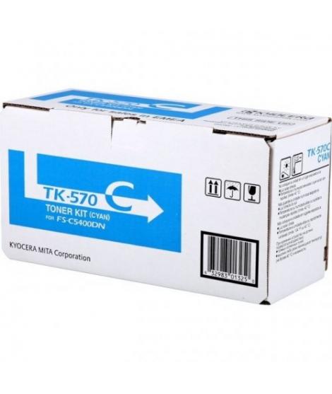 Kyocera TK570C Cyan Cartucho de Toner Original - 1T02HGCEU0/TK570C