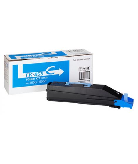 Kyocera TK855C Cyan Cartucho de Toner Original - 1T02H7CEU0/TK855C