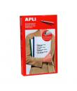 Apli Pack de 50 Encuadernadores Deslizantes - Facil y Rapido - Ranura para Insercion - Capacidad 150 Hojas - Color Negro