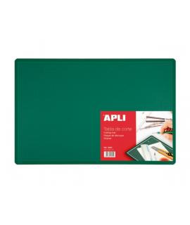 Apli Tabla de Corte PVC A3 - Base Antideslizante - Formula Auto Cicatrizante - Impresion de Cuadricula y Angulos - Ideal para Ma