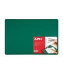 Apli Tabla de Corte PVC A3 - Base Antideslizante - Formula Auto Cicatrizante - Impresion de Cuadricula y Angulos - Ideal para Ma