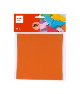 Apli Pack de 50 Hojas de Papel Origami - Color en Ambas Caras - Colores Surtidos