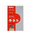 Apli Pack de 3 Fundas Transparentes de PVC - Solapa Autoajustable - Facil Aplicacion - Eco-Friendly