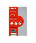 Apli Pack de 3 Fundas Transparentes de PVC - Solapa Autoajustable - Facil Aplicacion - Eco-Friendly