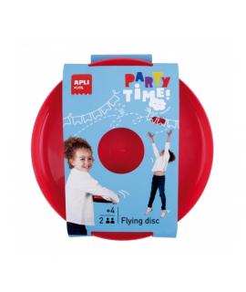 Apli Disco Volador Party Time - Perfecto para Aire Libre - Fomenta Ejercicio y Socializacion