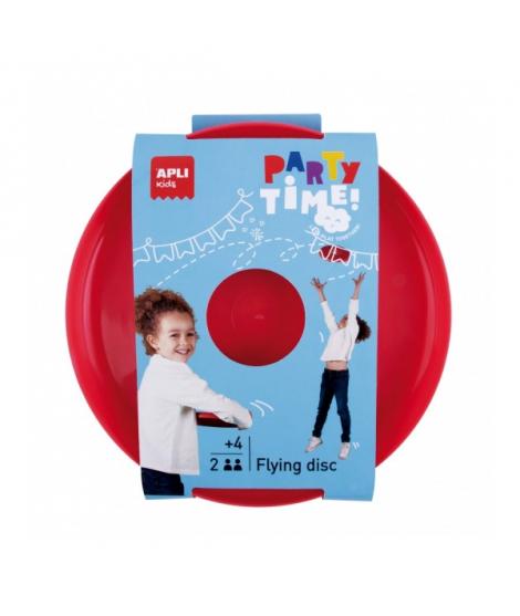 Apli Disco Volador Party Time - Perfecto para Aire Libre - Fomenta Ejercicio y Socializacion