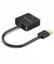 Vention Conversor HDMI Macho a VGA Hembra - 0.15m - Color Negro