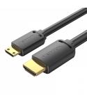 Vention Cable HDMI 2.0 4K HDMI Macho a Mini HDMI Macho - 1m - Color Negro