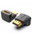 Vention Adaptador HDMI Macho a HDMI Hembra 270º 4K - Color Negro