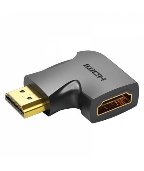 Vention Adaptador HDMI Macho a HDMI Hembra 4K 270º - Color Negro