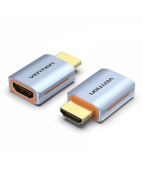 Vention Adaptador HDMI 2.1 Macho a HDMI Hembra - 8K - Color Azul