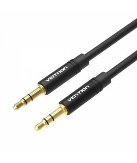 Vention Cable Estereo Jack 3.5 Macho a Jack 3.5 Macho - 0.5m - Color Negro