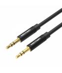 Vention Cable Estereo Jack 3.5 Macho a Jack 3.5 Macho - 0.5m - Color Negro