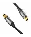 Vention Cable de Audio de Fibra Optica - 1m - Gris Metalizado