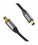 Vention Cable de Audio de Fibra Optica - 1m - Gris Metalizado