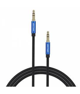 Vention Cable Estereo Jack 3.5 Macho a Jack 3.5 Macho - 0.5m - Color Azul