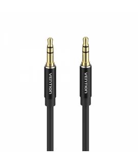 Vention Cable Estereo Jack 3.5 Macho a Jack 3.5 Macho - 0.5m - Color Negro