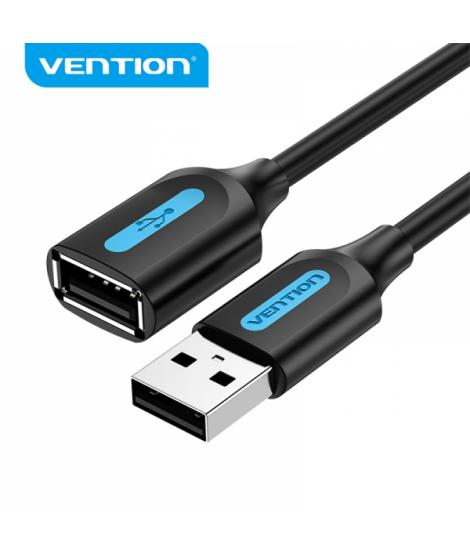 Vention Cable Alargador USB 2.0 Macho a USB Hembra - 1m - Color Negro