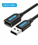 Vention Cable Alargador USB 2.0 Macho a USB Hembra - 1m - Color Negro