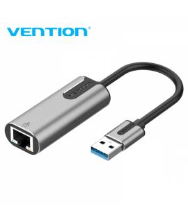 Vention Adaptador USB 3.0 a RJ45 1000Mbps - 0.15m - Color Gris