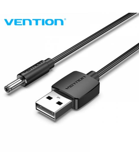 Vention Cable Conversor USB Macho a DC 3.5mm Macho - 0.5m - Color Negro